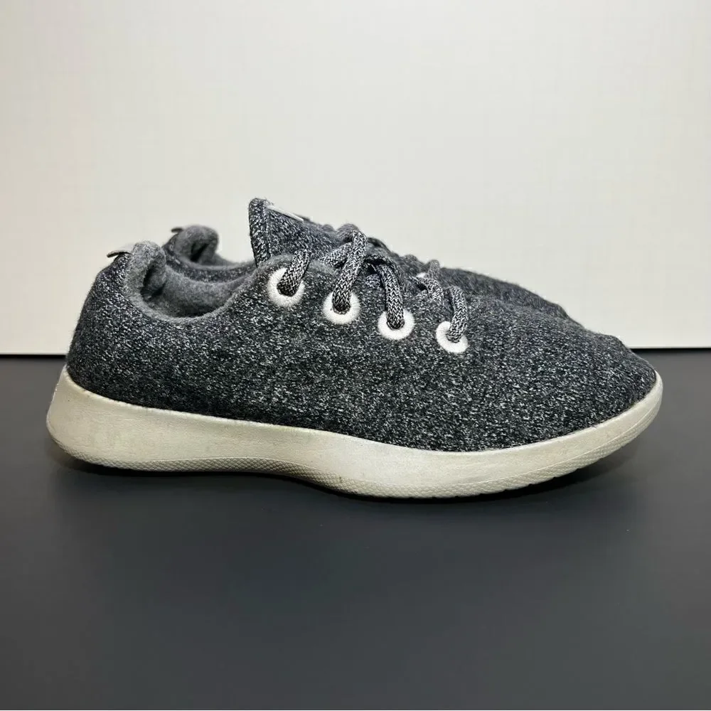 Womens ALLBIRDS Wool Runners Grey Running Shoes / Size 6